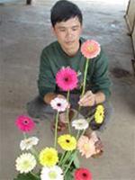 A successful farmer bred 20 new flower varieties images 1