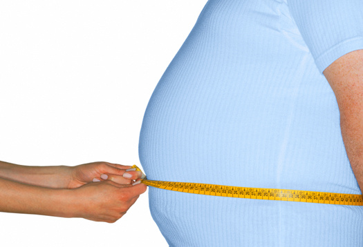 Picture 1 of Abdominal fat increases the risk of death