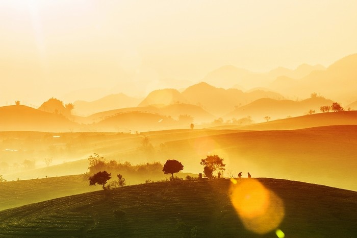 Picture 12 of Admire the beauty of dawn on every part of the country