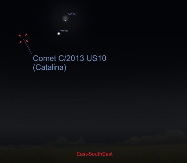 Picture 3 of Admire the culmination of Catalina Comet in the new year