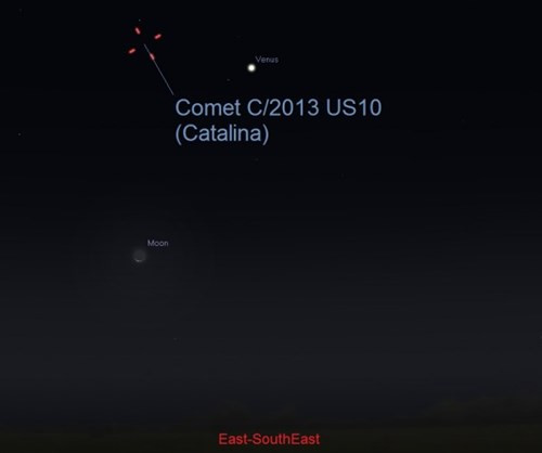 Picture 4 of Admire the culmination of Catalina Comet in the new year