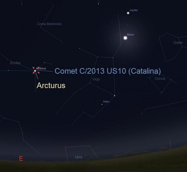 Picture 5 of Admire the culmination of Catalina Comet in the new year
