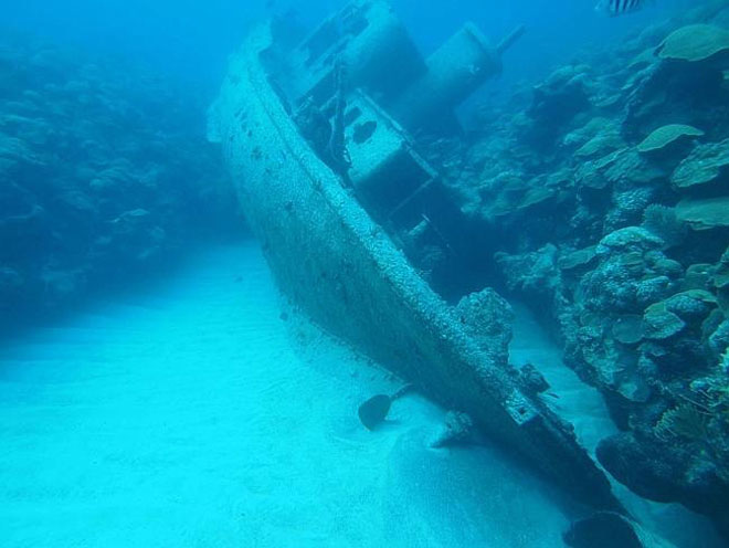 Picture 8 of Admire the graveyard of the shipwreck in the Bermuda triangle