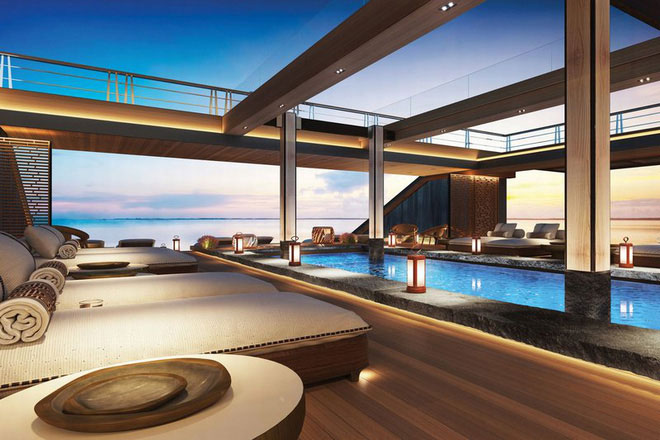 Picture 15 of Admire the luxury yacht with enough garden, swimming pool, gym room and VIP room
