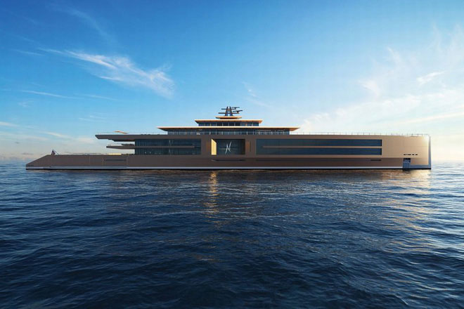 Picture 16 of Admire the luxury yacht with enough garden, swimming pool, gym room and VIP room
