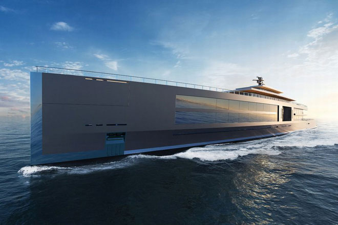 Picture 20 of Admire the luxury yacht with enough garden, swimming pool, gym room and VIP room