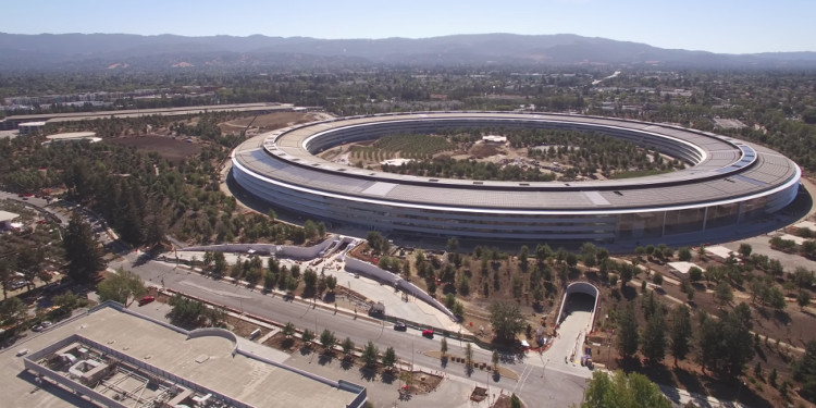 Picture 1 of Admire the new headquarters of Apple's super-beautiful spacecraft