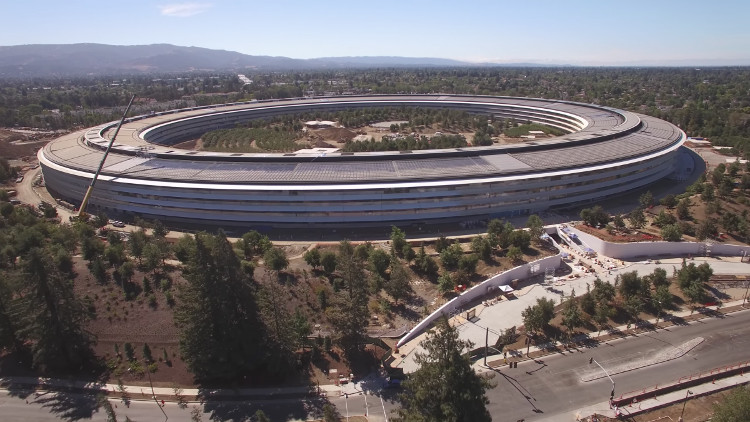 Picture 12 of Admire the new headquarters of Apple's super-beautiful spacecraft