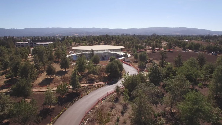 Picture 2 of Admire the new headquarters of Apple's super-beautiful spacecraft