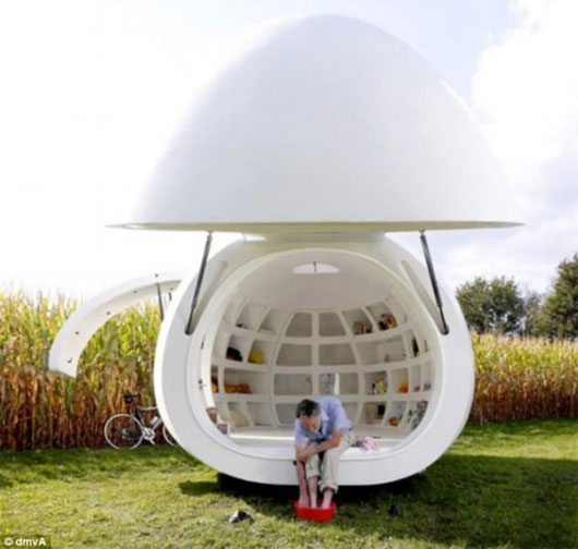 Picture 3 of Admire the unique 'fully cocooned' house