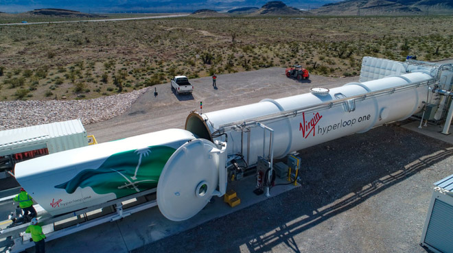 Picture 10 of Admiring the draft of the Hyperloop system in Saudi Arabia, it may shorten the travel time from a few hours to a few minutes.