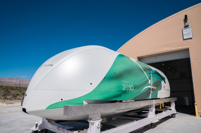 Picture 11 of Admiring the draft of the Hyperloop system in Saudi Arabia, it may shorten the travel time from a few hours to a few minutes.
