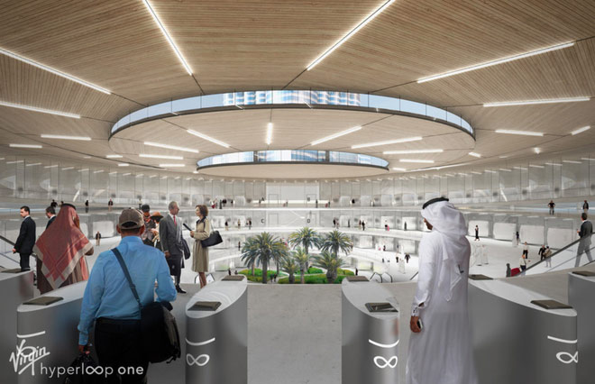 Picture 4 of Admiring the draft of the Hyperloop system in Saudi Arabia, it may shorten the travel time from a few hours to a few minutes.