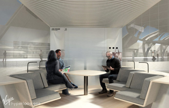 Picture 5 of Admiring the draft of the Hyperloop system in Saudi Arabia, it may shorten the travel time from a few hours to a few minutes.
