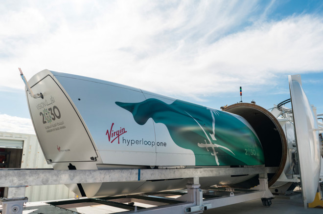 Picture 9 of Admiring the draft of the Hyperloop system in Saudi Arabia, it may shorten the travel time from a few hours to a few minutes.