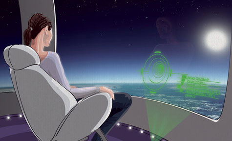 Picture 3 of Aerospace tourism near space