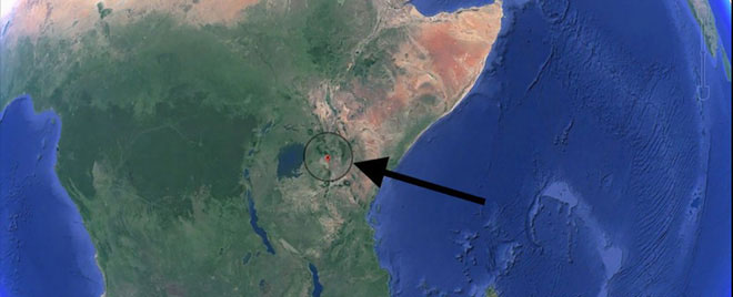 Picture 1 of Africa faces the risk of breaking in half: Cracks long thousands of meters are evidence