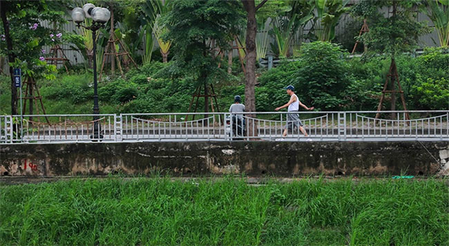 Picture 13 of After 20 days of experimental Japanese experts, how is the water in the To Lich River?