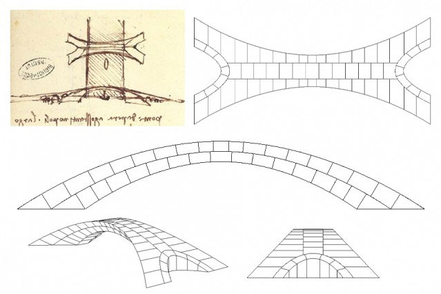 Picture 2 of After 500 years, MIT proved that the bridge design of Leonardo Da Vinci is extremely reasonable