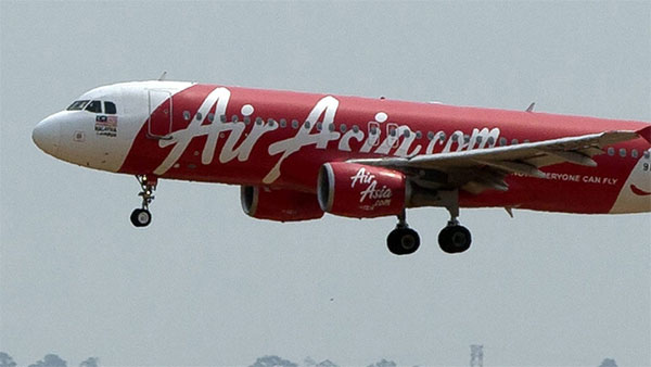 Picture 1 of AirAsia aircraft can