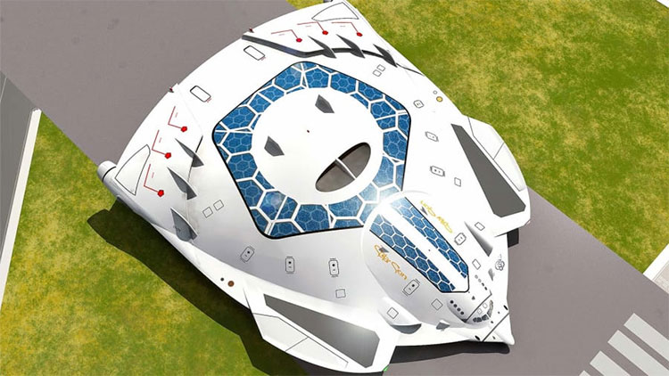 Picture 1 of Aircraft design ideas like science fiction movies