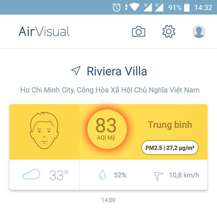 Picture 3 of AirVisual: An application that checks the air pollution level that anyone should install