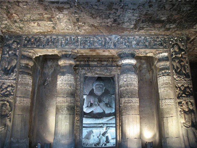 Picture 12 of Ajanta cave temple - India
