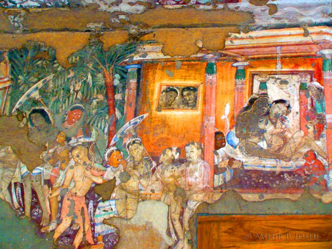 Picture 16 of Ajanta cave temple - India