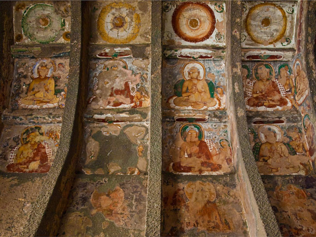 Picture 7 of Ajanta cave temple - India