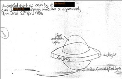 Picture 4 of Alien 'green' and UFO 'visit' British?