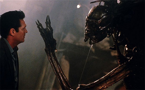 Picture 1 of Aliens contact the earth with lasers