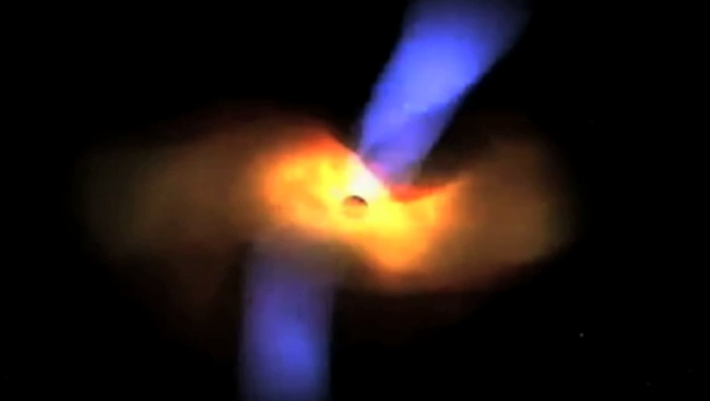 Picture 5 of ALMA warns that a massive black hole is forming