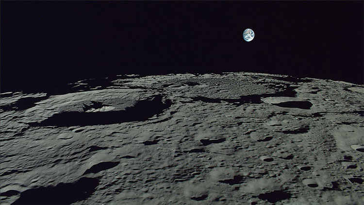 Picture 1 of Amazing images of the Earth taken from the Moon