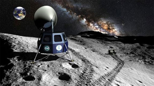 Picture 1 of Ambition to exploit the moon