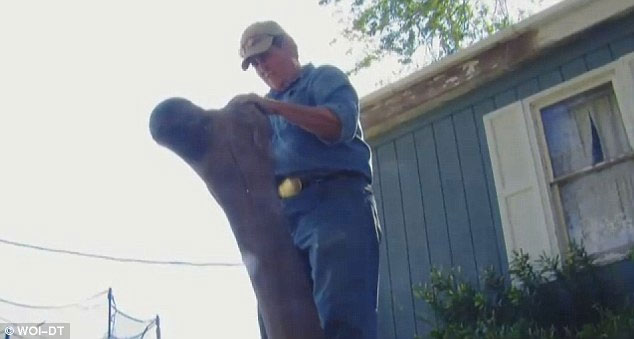 Picture 3 of America: A farmer finds the mammoth skeleton in his yard