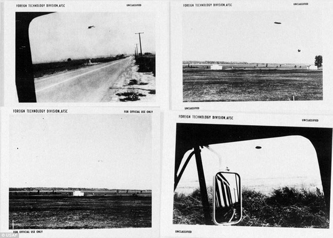 Picture 8 of America announced a series of secret photos about UFOs