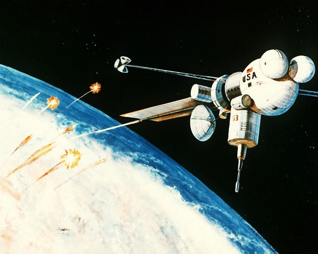 Picture 2 of America built a space fence to detect space junk, small satellites