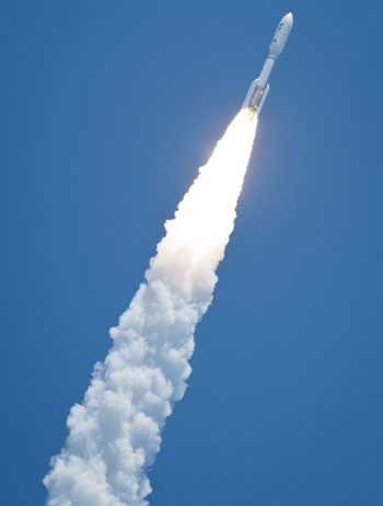 Picture 1 of America launched a ship to Jupiter