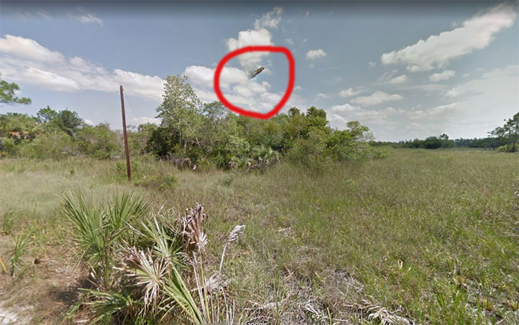 Picture 1 of American people panicked when they discovered UFOs just outside the Bermuda Triangle