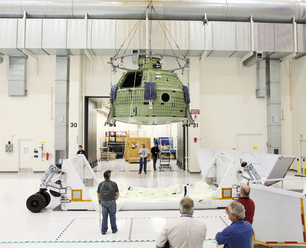 Picture 1 of America's future spacecraft appears