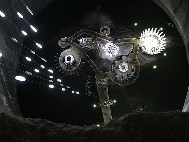Picture 1 of Amusement park in the planet's oldest salt mine