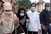 Picture 1 of An Indonesian girl died of suspected bird flu