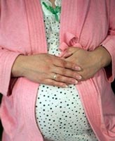 Picture 1 of An overly worried pregnant woman is prone to premature birth