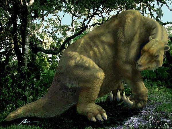 Picture 5 of Ancient 'beast' version of 4 meek modern creatures