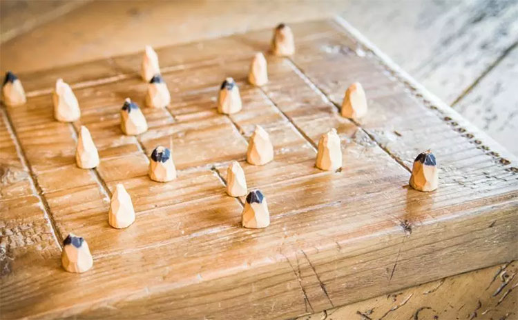 Picture 1 of Ancient chessboard in secret room in 13th century castle