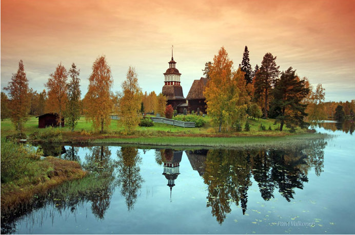 Picture 1 of Ancient church of Petäjävesi