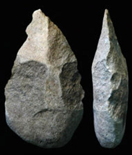 Picture 1 of Ancient people used stone ax 1.76 million years ago