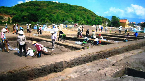 Picture 1 of Announcing many results of archaeological excavations in Khanh Hoa