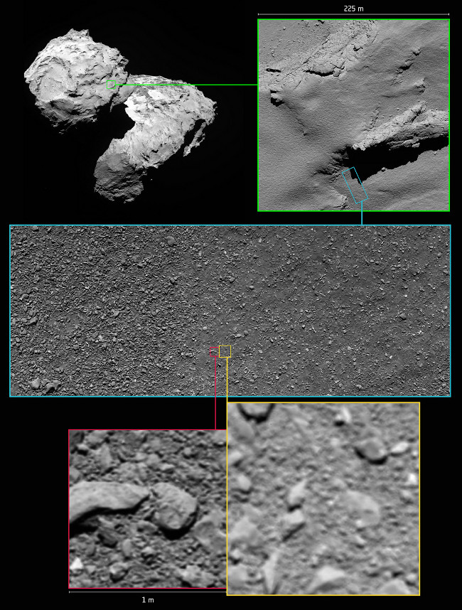 Picture 4 of Announcing the final images Rosetta captured before