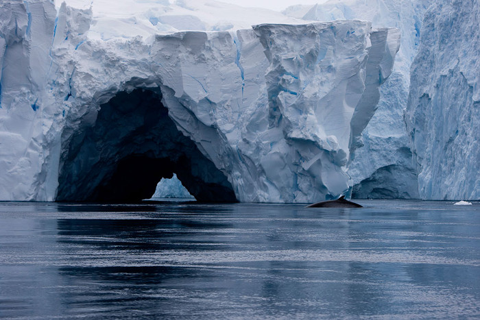 Picture 1 of Antarctica: Ice is breaking down from below